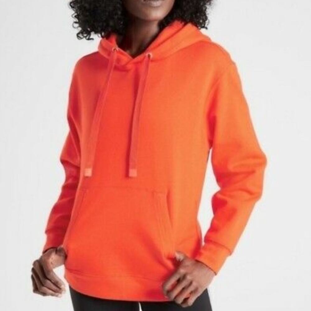 Athleta Orange Hoodie